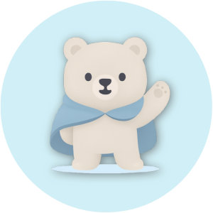 Aila Waving Blue Background